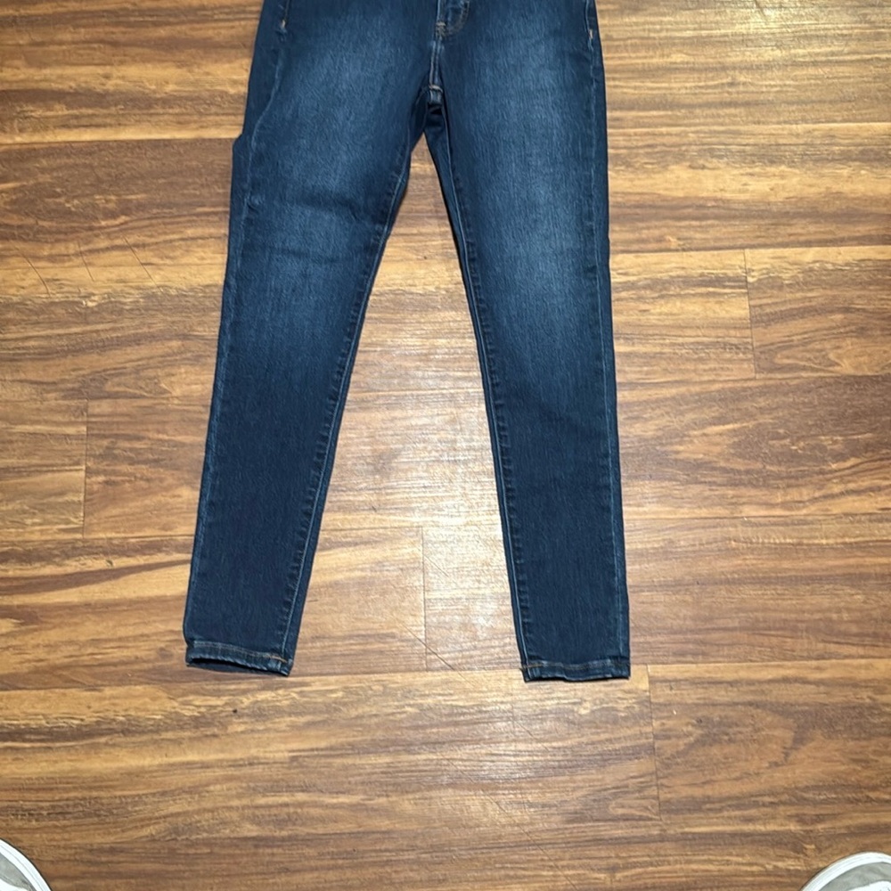 Express Dark Blue Women's Skinny Jeans
